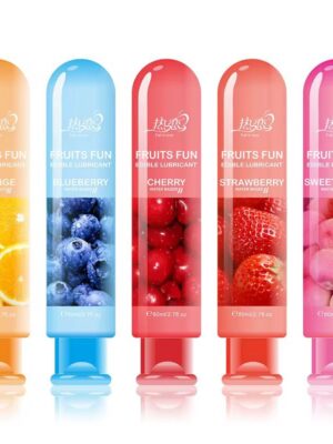 Lubrifiants comestibles arômes fruités 120 ML