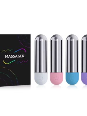 Bullet DUO Premium rechargeable avec 10 niveaux de vibrations
