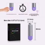 Bullet DUO Premium rechargeable avec 10 niveaux de vibrations