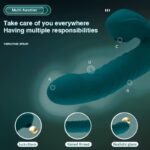 Vibro RABBIT VIP 🐰 rechargeable télescopique rotatif chauffant et doté d’un suceur avec 10 niveaux nets