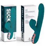 Vibro RABBIT VIP 🐰 rechargeable télescopique rotatif chauffant et doté d’un suceur avec 10 niveaux nets