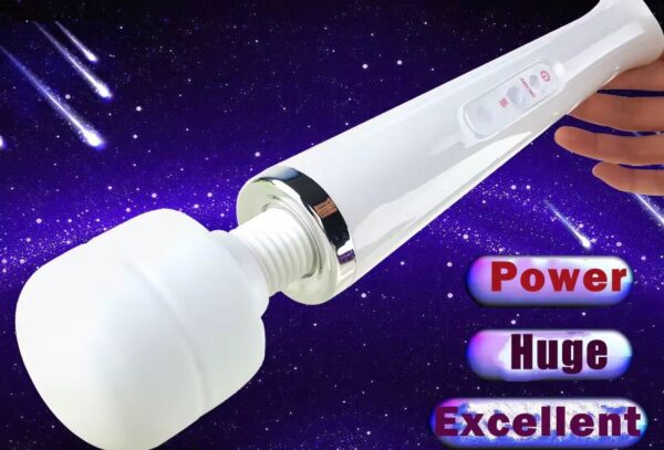 WAND géant rechargeable avec 10 niveaux de vibrations