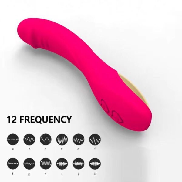 Vibro chercheur de point G rechargeable avec 10 niveaux de vibrations