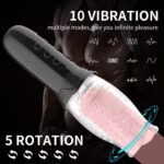 Rose🌹 rotative télescopique et rechargeable pour homme