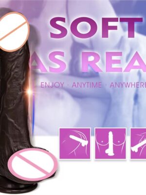 Gode VIP vibrant télescopique chauffant rechargeable et doté de sa télécommande