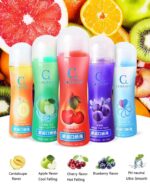 Lubrifiants comestibles arômes fruités (120 ml)