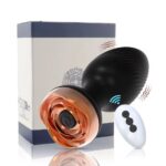 Plug Anal rechargeable doté de sa télécommande avec 10 niveaux de vibrations