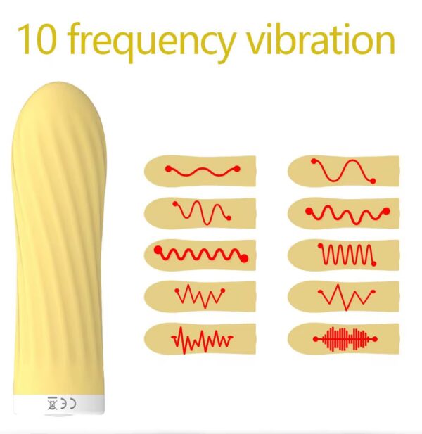 Mini vibro Rubb Bullet Premium rechargeable